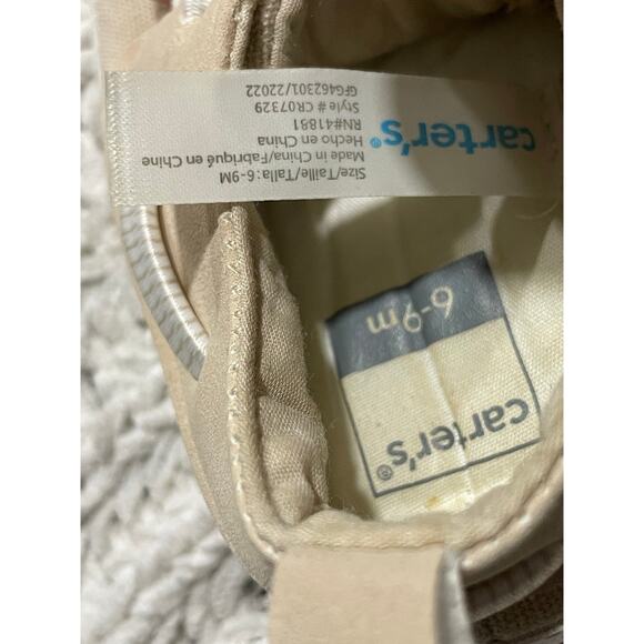 Lot of 4 Pairs of Carter's Boys Baby Shoes - Escalating Sizes Range from NB-9m - Picture 8 of 10